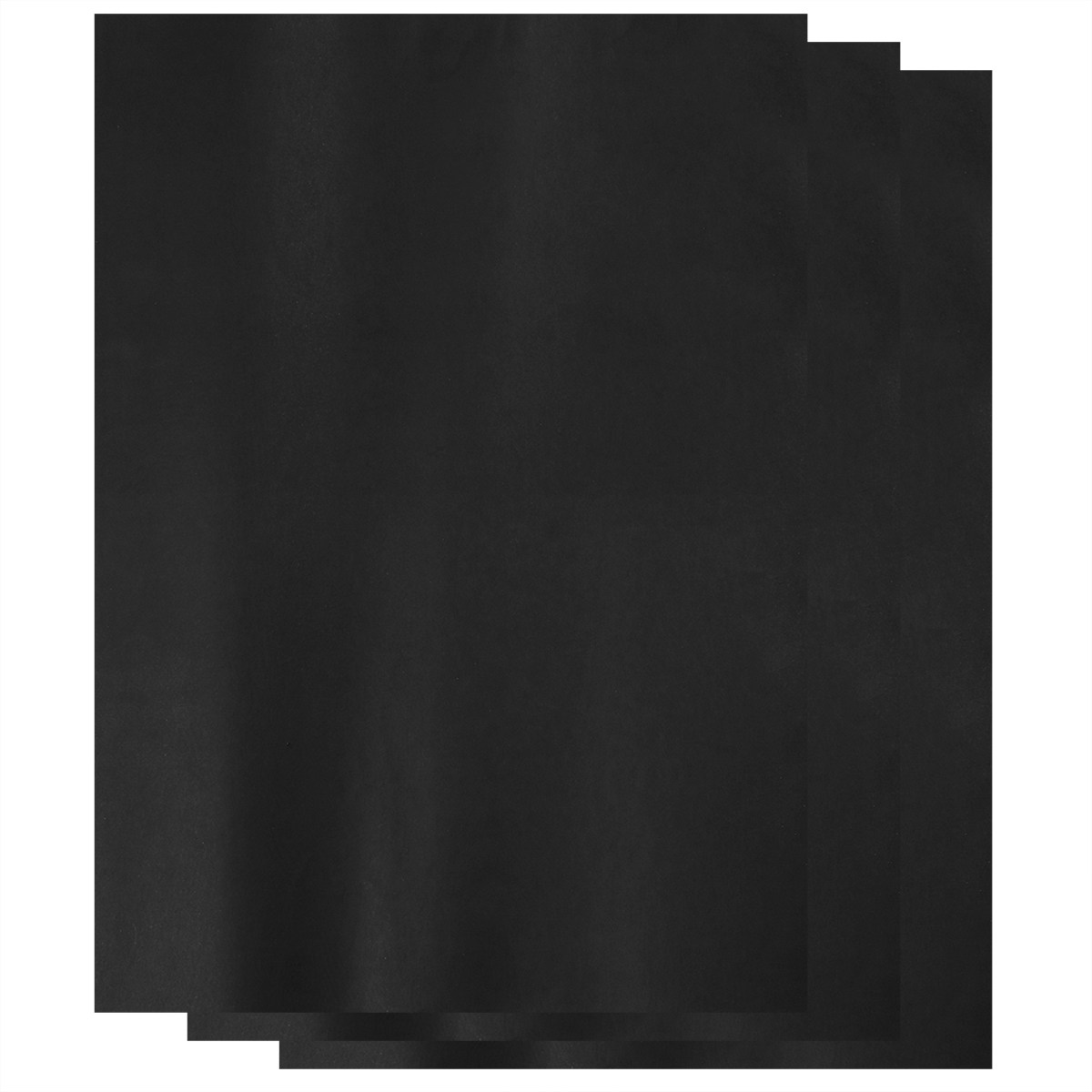 Art Craft Books - 20 stuks premium zwart kraftpapierrollen voor