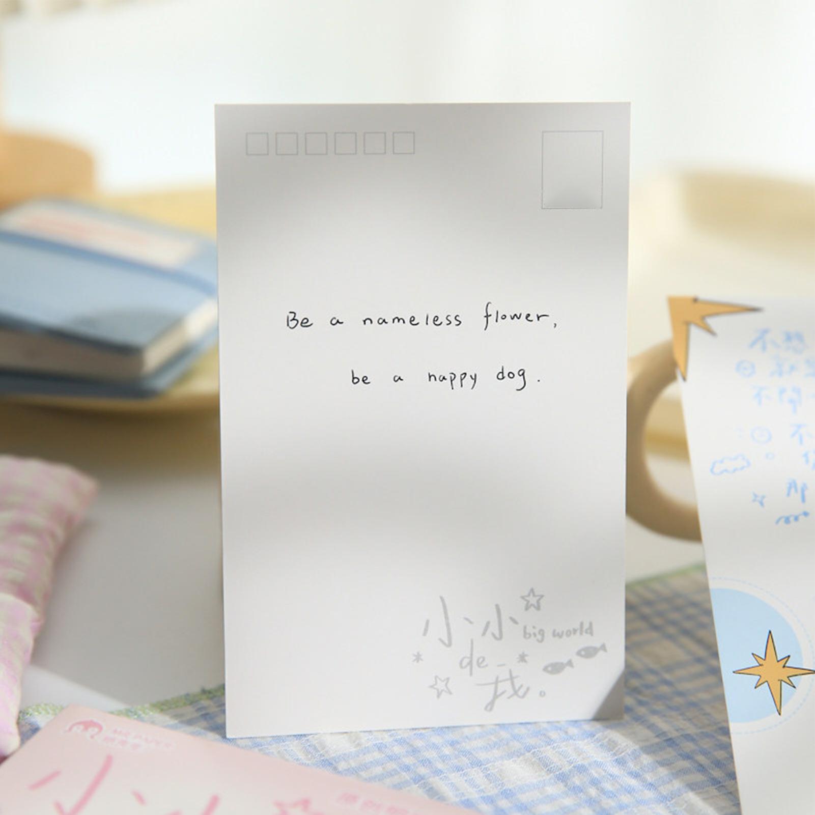 Art Craft Girl - Ansichtkaarten Papieren ansichtkaarten voor kunstambachten 30
