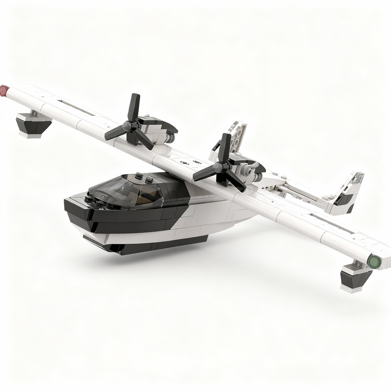 Art Craft Gift Ideas - 338-delige MOC Zvezda Okyana City Airport