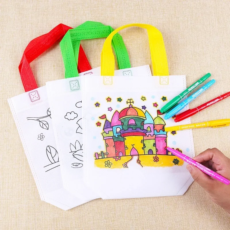 Art Craft 4 Years Old - 1-10 stuks sets DIY graffiti tas