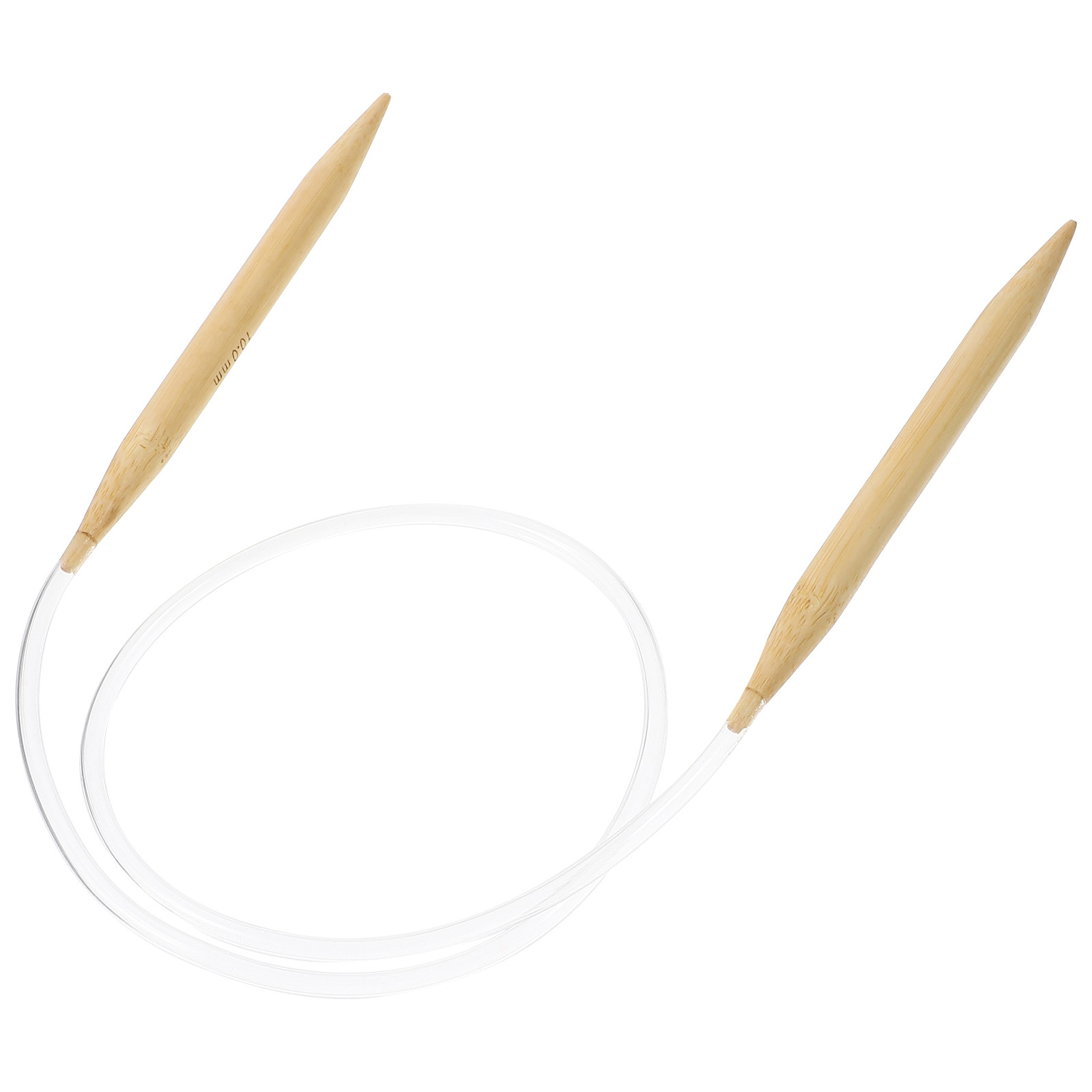 Knitting Needle Circular - Gladde houten rondbreinaald, multifunctioneel garenweefgereedschap voor