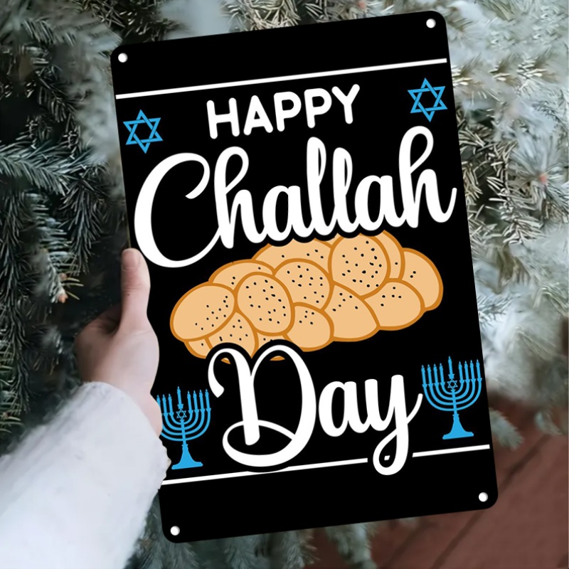 Art & Craft Hari Raya - CIFBUY Vintage Joodse Challah & Menorah