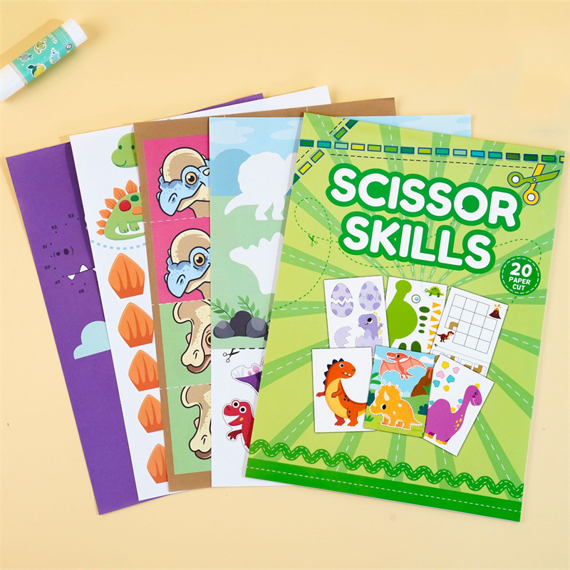 Art Craft Books - 20 stks Kinderen Handgeschept Papier Gesneden