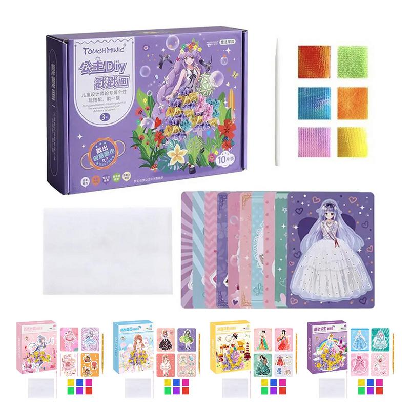 Art Craft Activities For Preschoolers - Tafelspel voor kinderen Pokes Tekening Kunstspel
