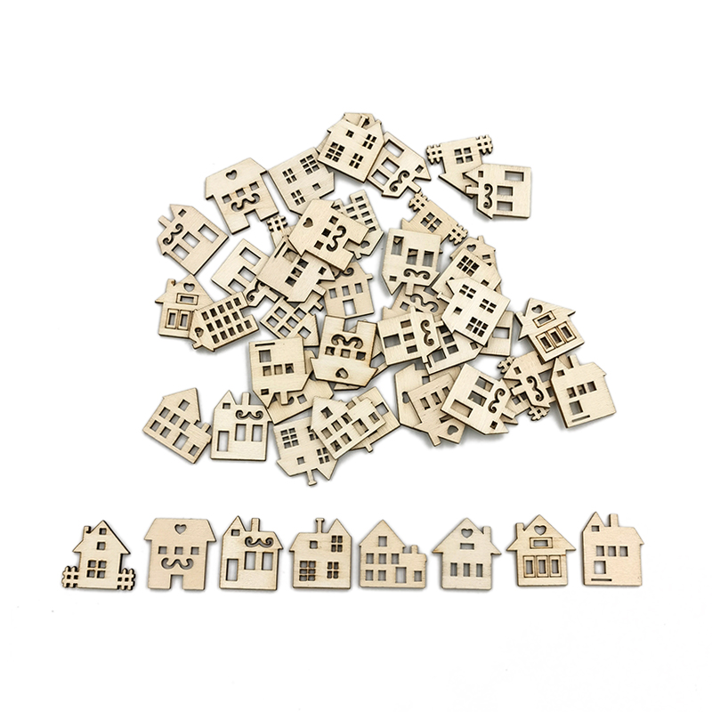 Art Craft Activities For Preschoolers - 50 stuks ongeverfde houtplakken voor jongens