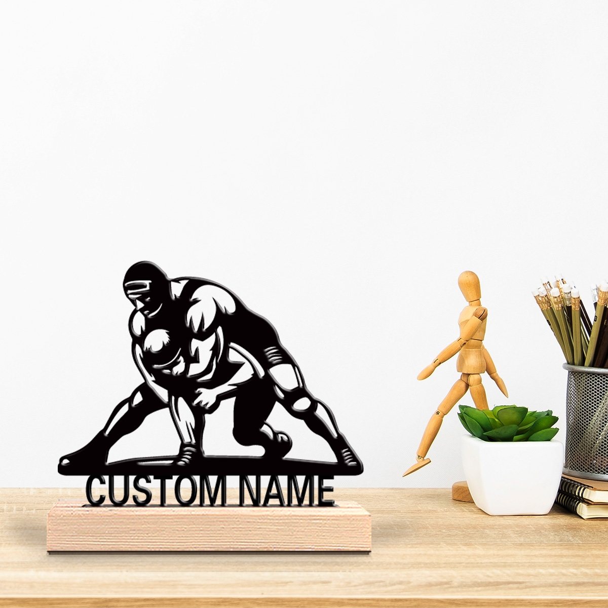 Art Craft Simple - 1 stuk eenvoudig gevechtssculptuur met aangepaste