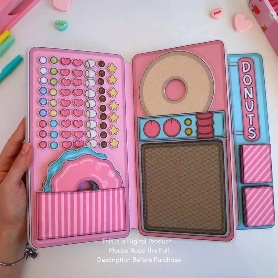 Donut Shop Speelset, DIY Papie - Art Craft 6 Year Old recensie en prijs