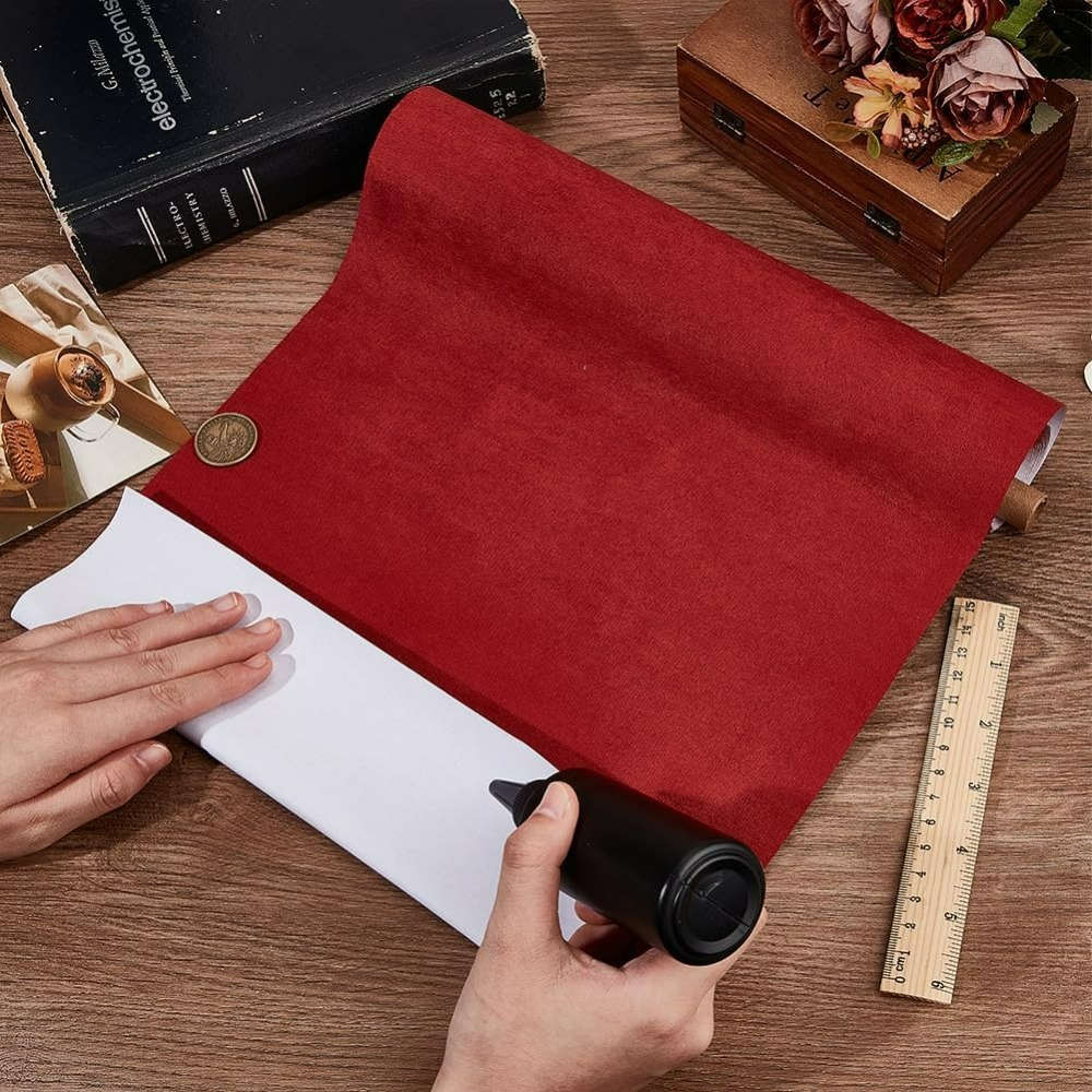 51x11,8 inch rode boekendoek p - Art Craft Books recensie en prijs