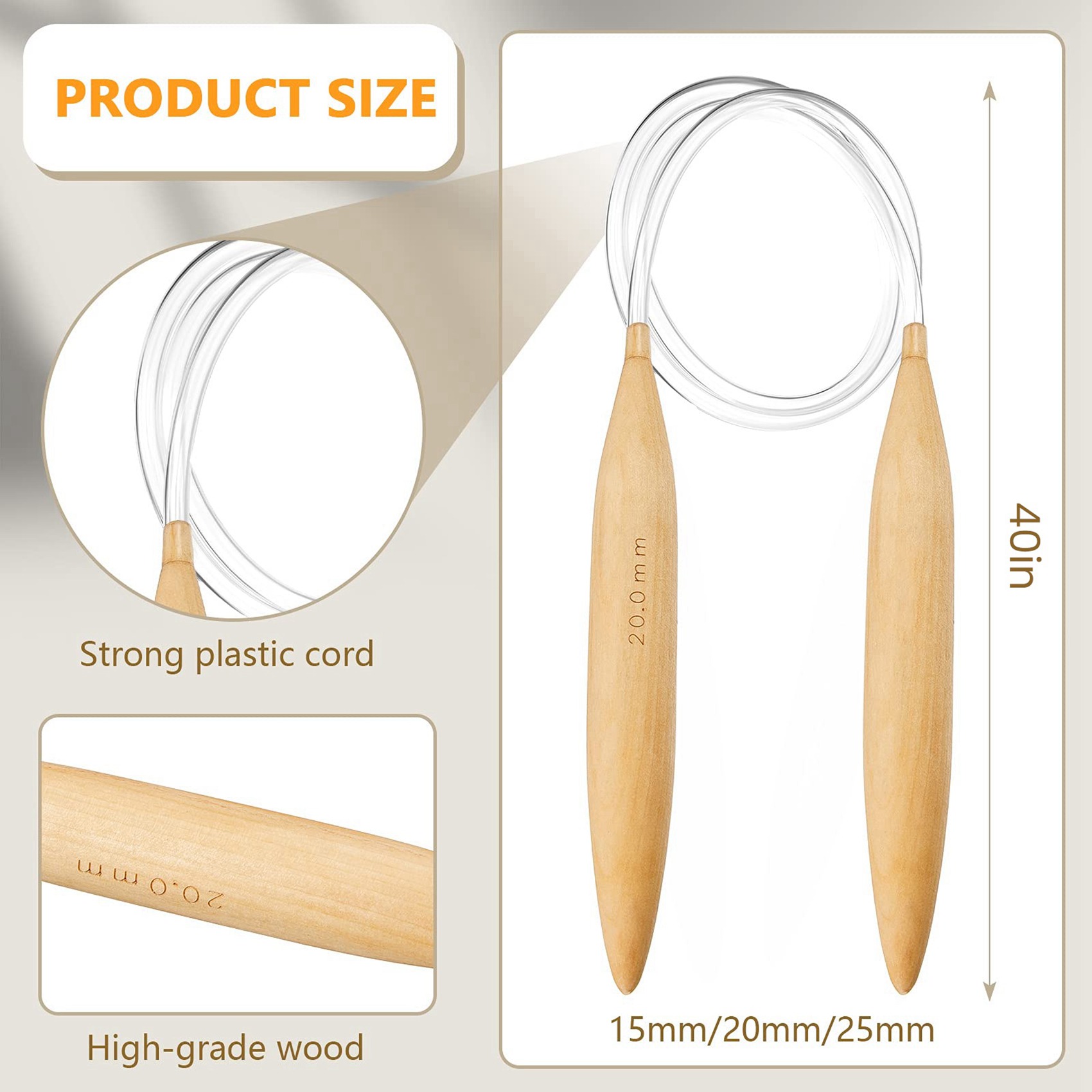 Professionele 6X Bamboe Ronde  - Knitting Needle Circular recensie en prijs