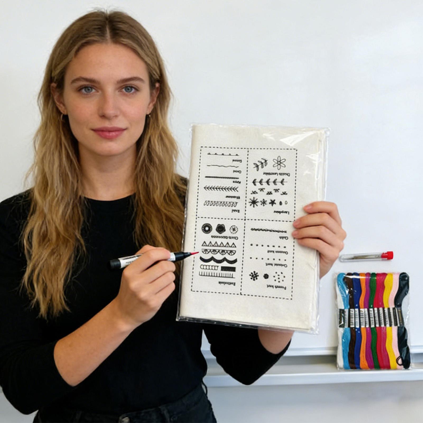 DIY borduurnaalddraadboek hand - Art Craft Books recensie en prijs