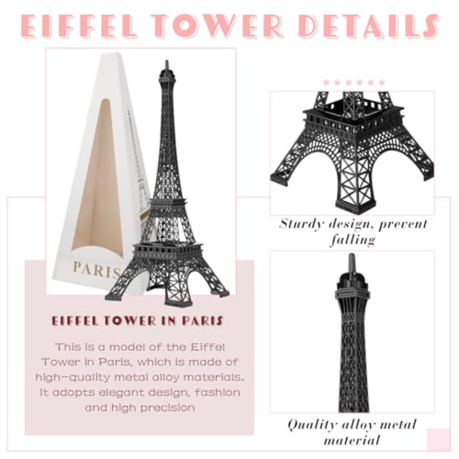 6 stuks 15'' Eiffeltoren beeld - Art Craft Decoration recensie en prijs