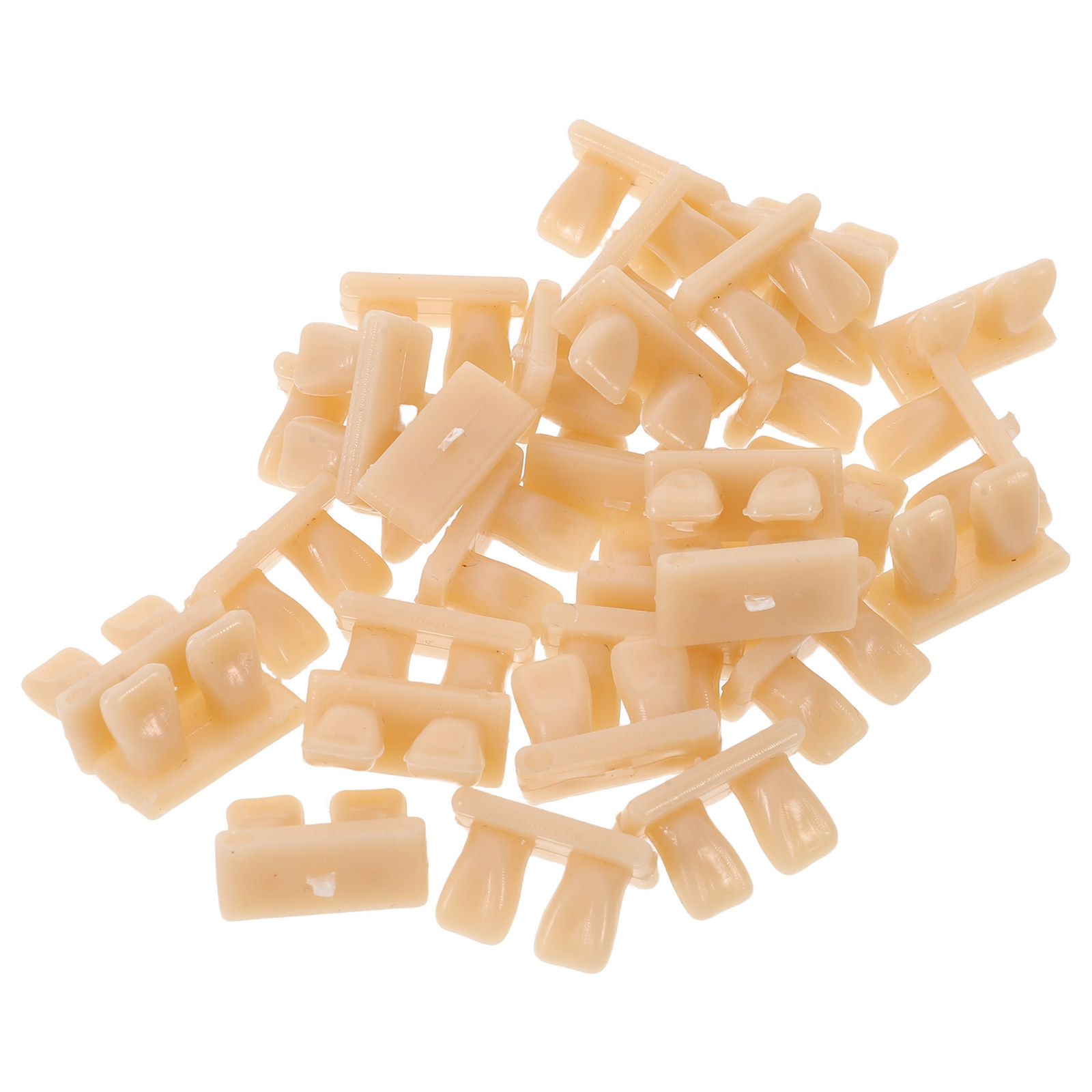 50 stuks miniatuur hars tanden - Art Craft Decoration recensie en prijs