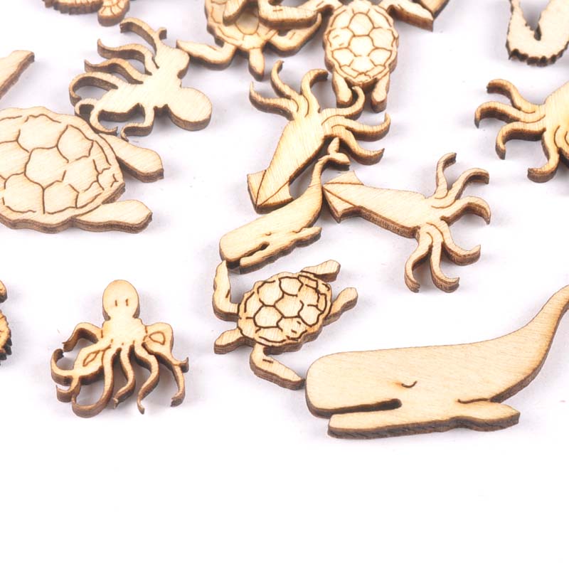 20Pcs 25-40Mm Sea Turtle/Paard - Art Craft Website recensie en prijs