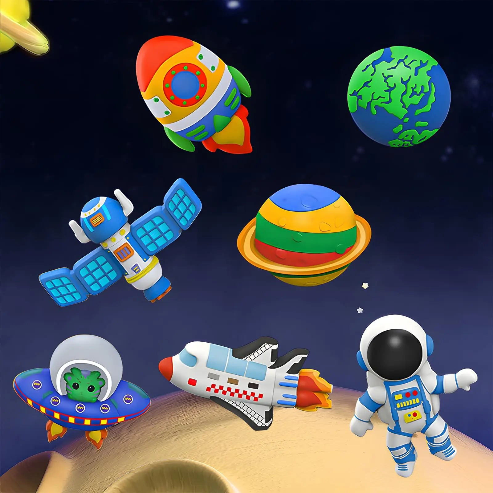 Space DIY Gipsset voor kindere - Art Craft 6 Year Old recensie en prijs
