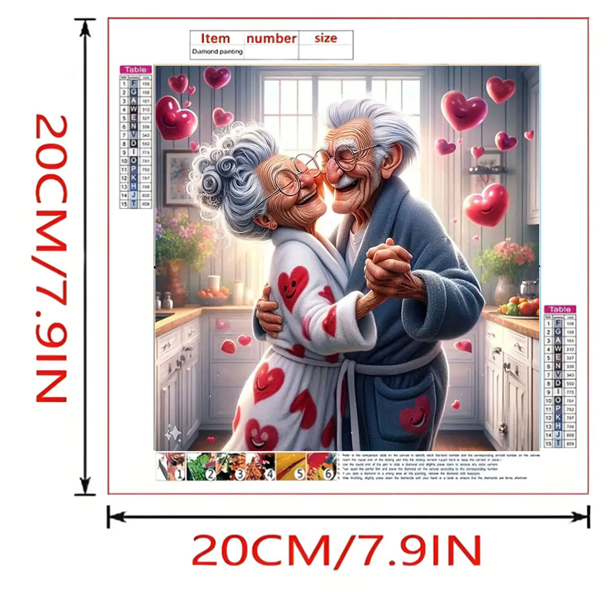Een romantische dans diamant s - Art Craft Website recensie en prijs