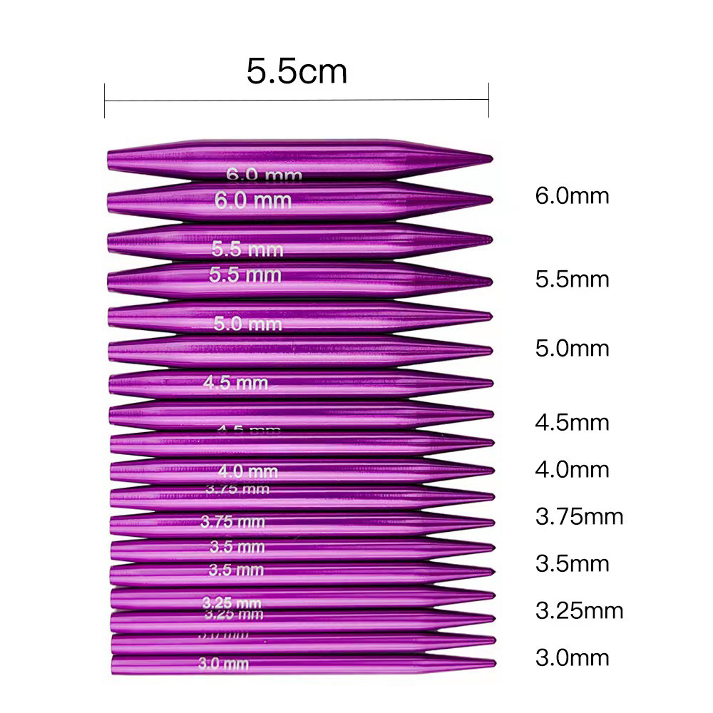 Een set van 34 breigereedschap - Knitting Needle Circular recensie en prijs