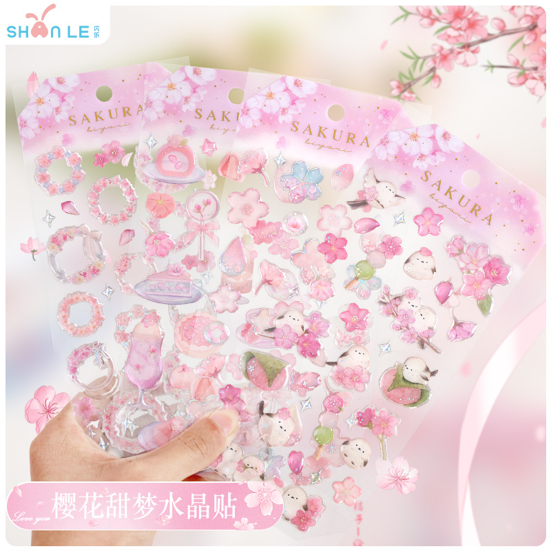 Japanse stijl Sakura Crystal 3 - Art Craft Girl recensie en prijs