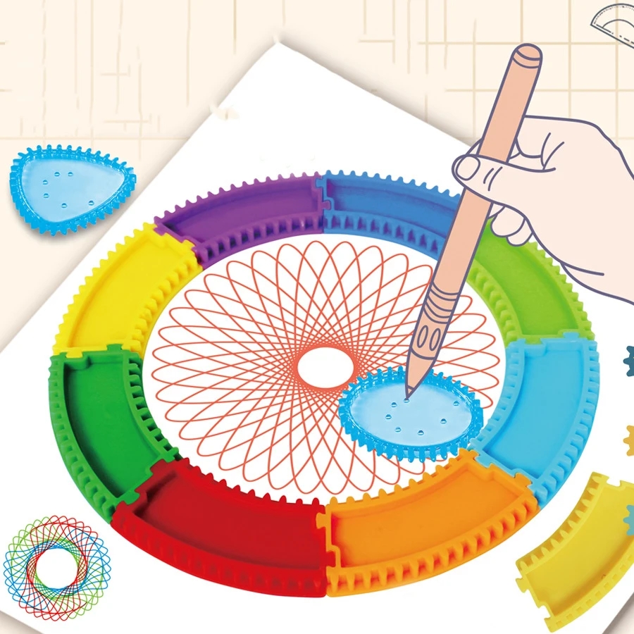 Grappige Spirograph Tekening S - Art Craft 3 Year Old recensie en prijs