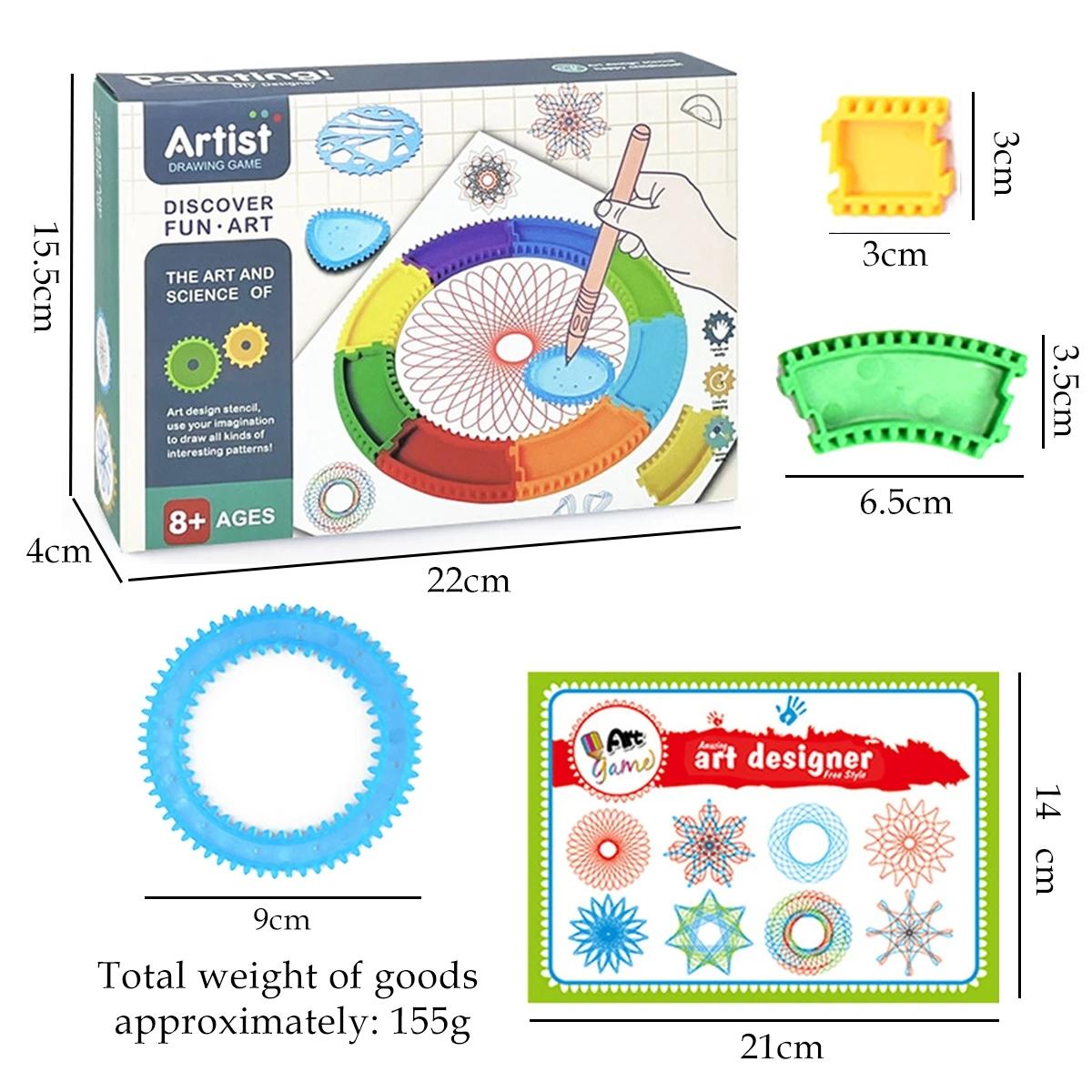 Grappige Spirograph Tekening S - Art Craft 3 Year Old recensie en prijs