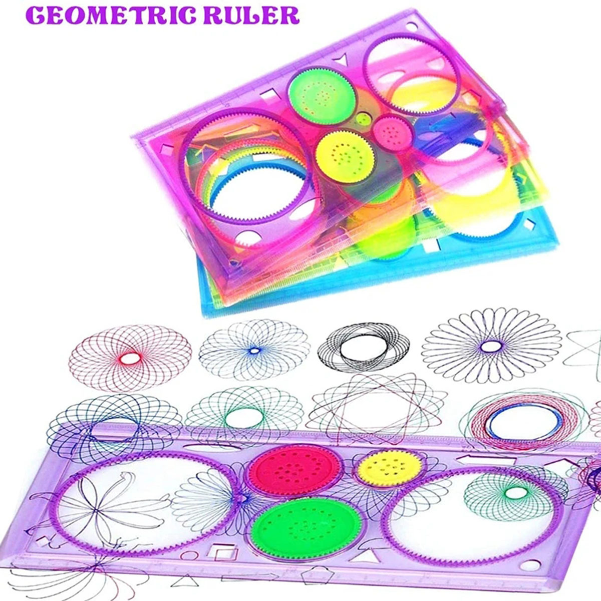 Geometrie Spirograph Tekening  - Art Craft 4 Years Old recensie en prijs