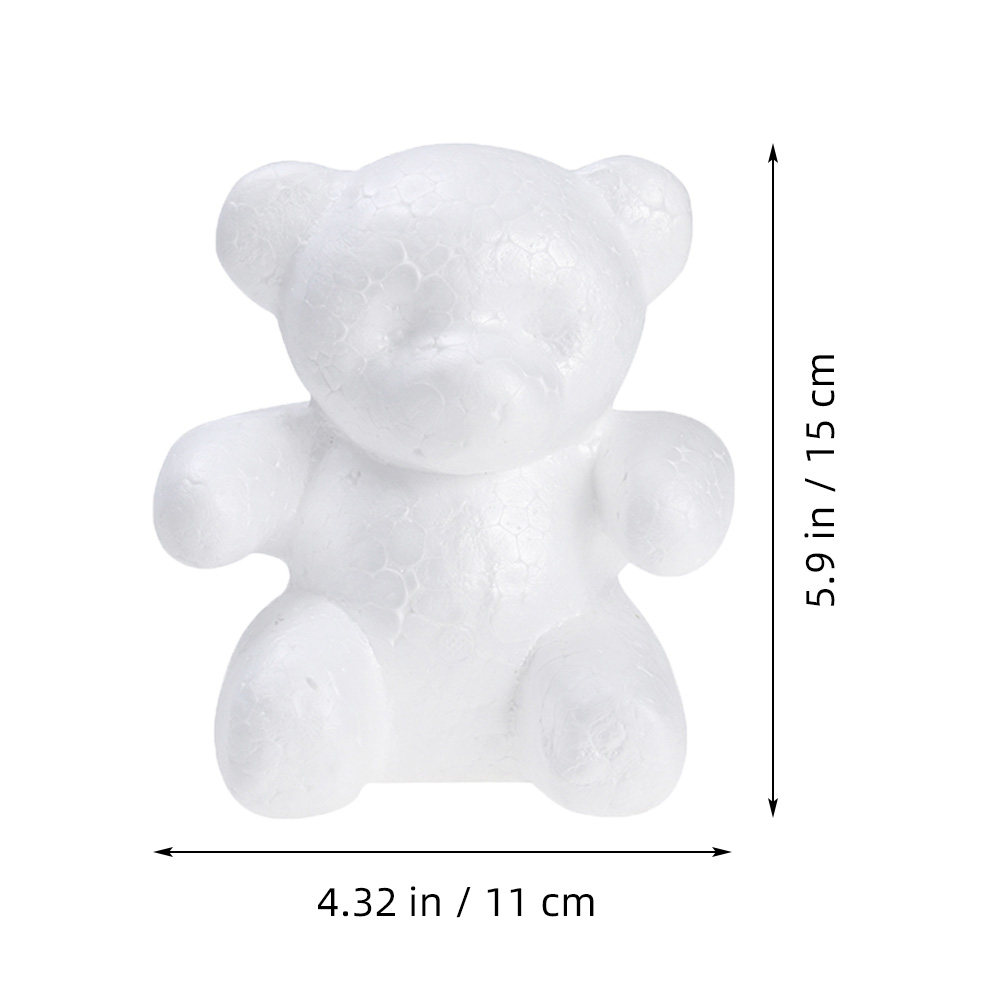 2 stuks 15 cm zittende schuimb - Art Craft Activities For Preschoolers recensie en prijs