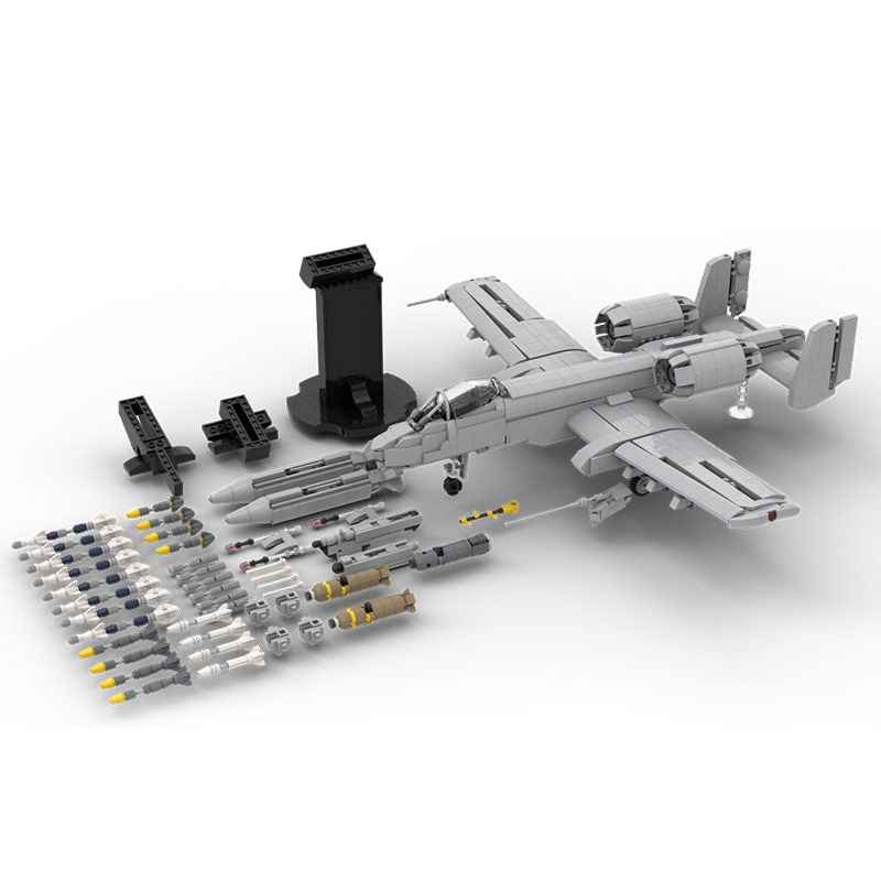 2468-delige MOC A-10 Warthog m - Art Craft Gift Ideas recensie en prijs