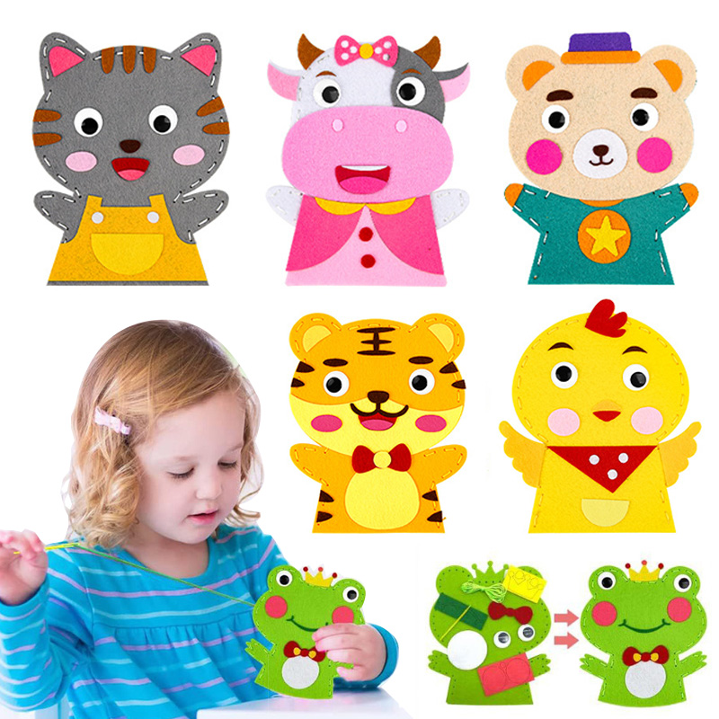 Leuke Cartoon Dier Handpop Kin - Art Craft 6 Year Old recensie en prijs