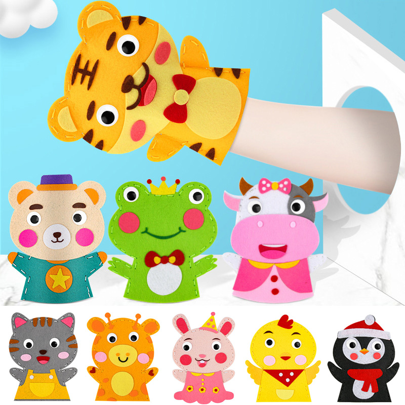 Leuke Cartoon Dier Handpop Kin - Art Craft 6 Year Old recensie en prijs