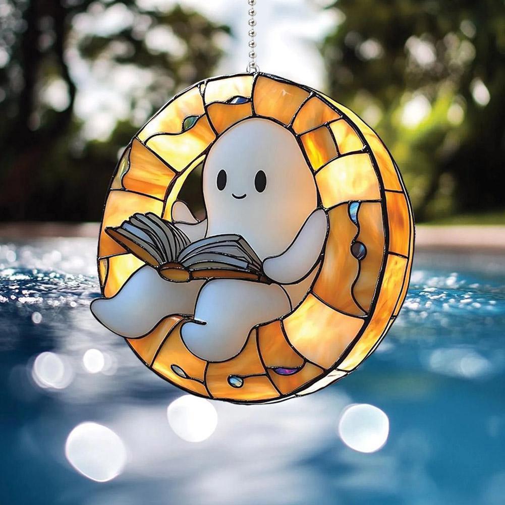 2D plat acryl Halloween Ghost  - Art Craft Books recensie en prijs