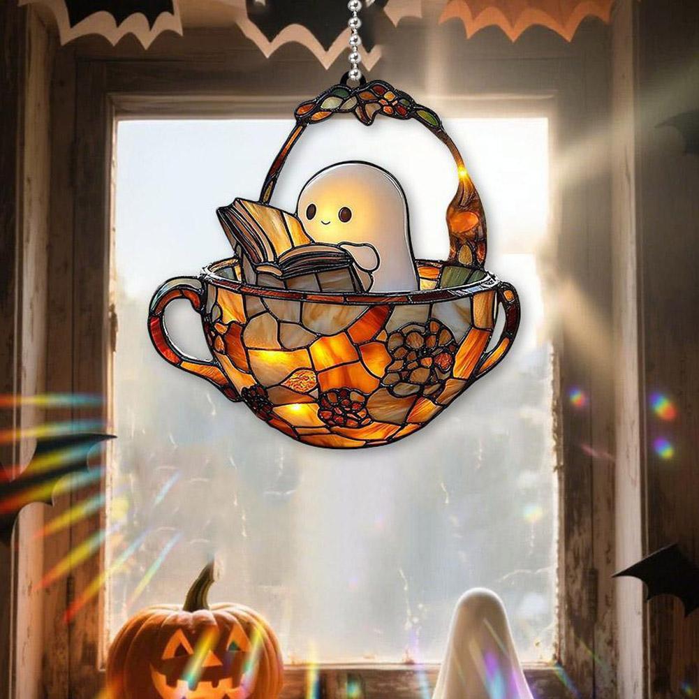 2D plat acryl Halloween Ghost  - Art Craft Books recensie en prijs