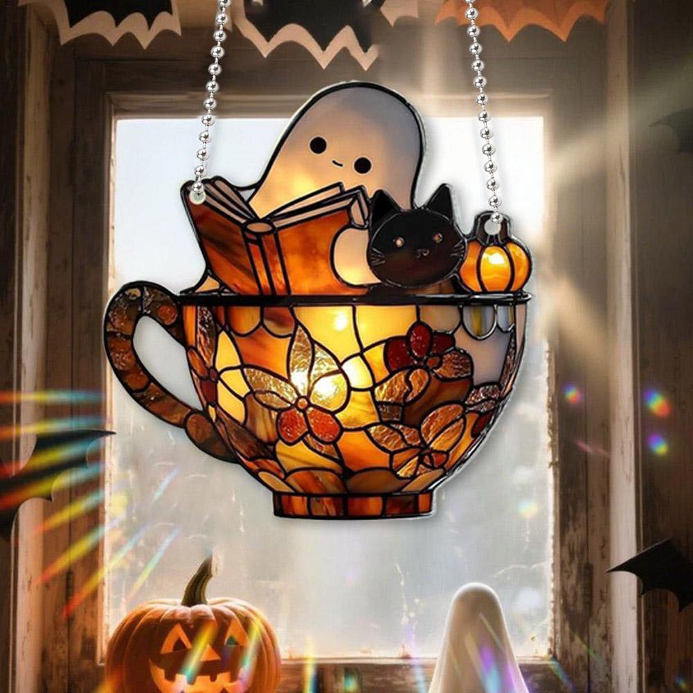 2D plat acryl Halloween Ghost  - Art Craft Books recensie en prijs