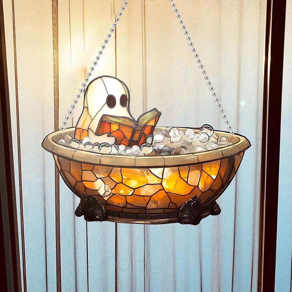 2D plat acryl Halloween Ghost  - Art Craft Books recensie en prijs