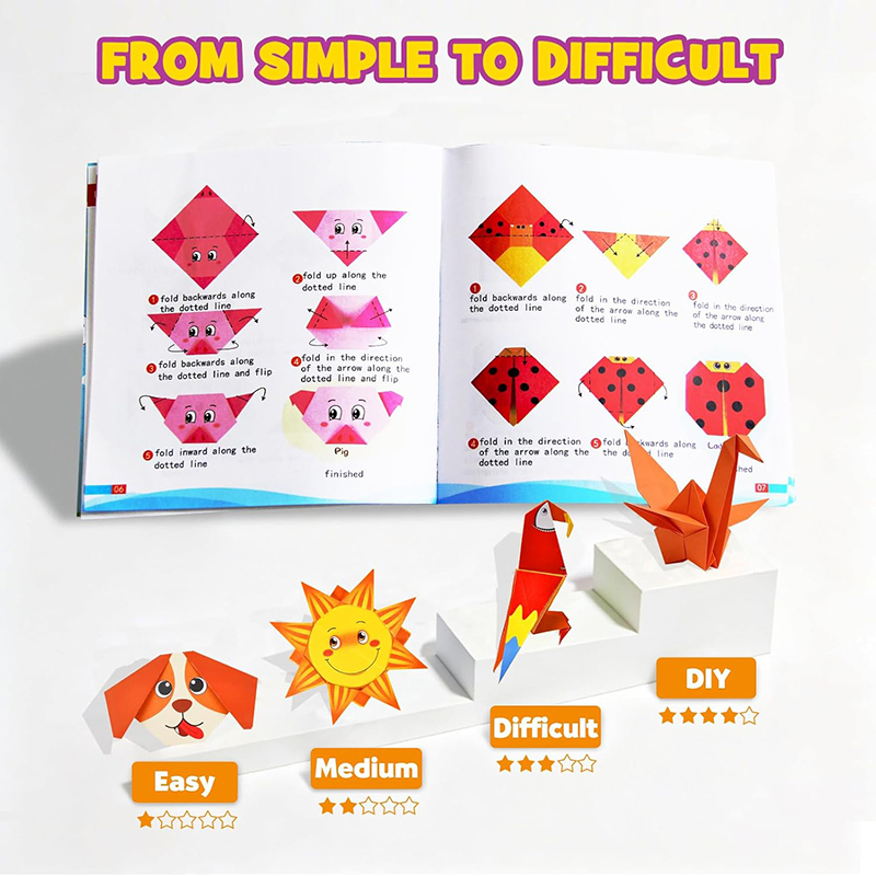 Origami-papier knutselsets Beg - Art Craft Books recensie en prijs