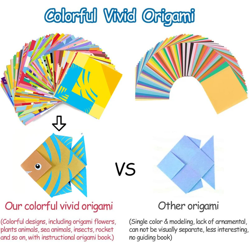 Origami-set met 30/96 vellen p - Art Craft Books recensie en prijs