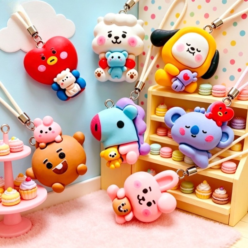 7 stks BT21 Hars Cartoon Charm - Art Craft Store recensie en prijs