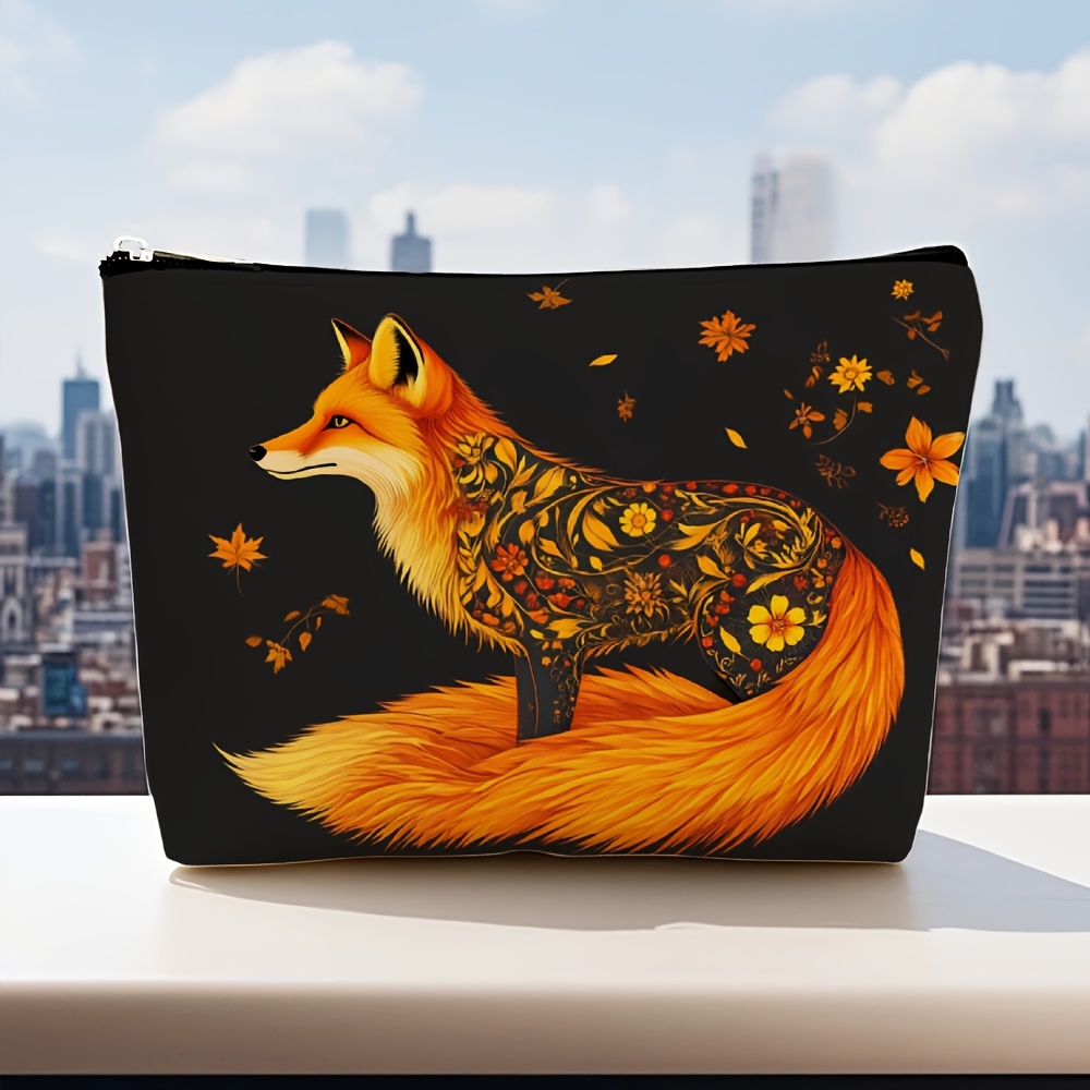 Een make-uptas met vos- en blo - Art Craft Bag recensie en prijs
