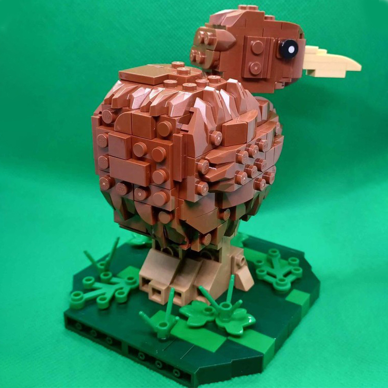 355-delige MOC Sculpturen Kiwi - Art Craft Gift Ideas recensie en prijs
