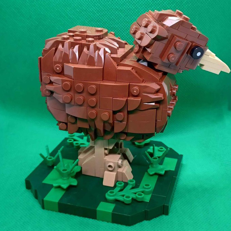 355-delige MOC Sculpturen Kiwi - Art Craft Gift Ideas recensie en prijs