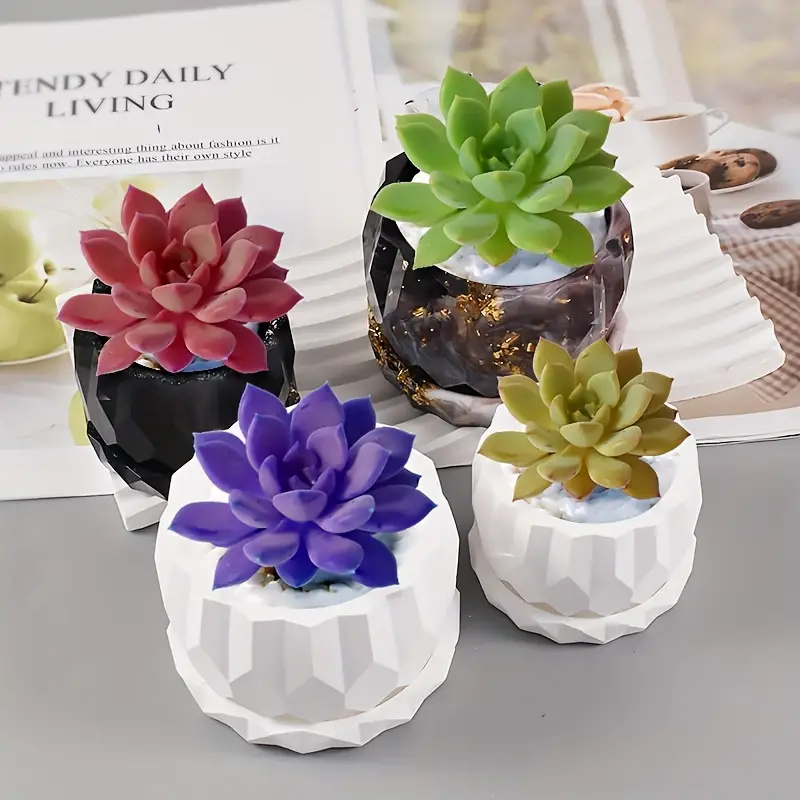 1 set siliconen plantenbakvorm - Art Craft Vase recensie en prijs