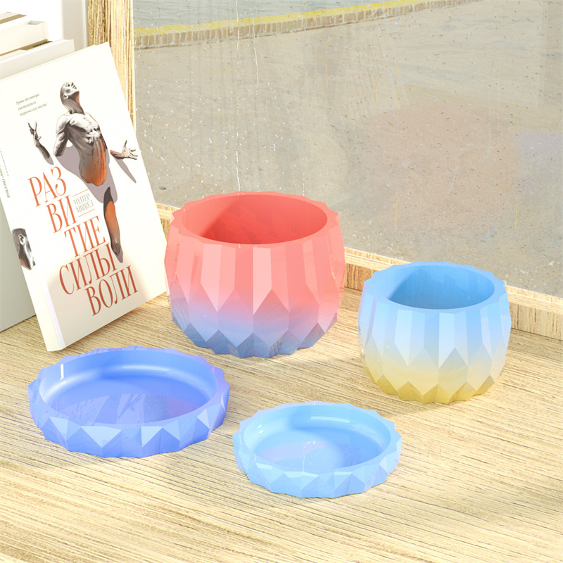 1 set siliconen plantenbakvorm - Art Craft Vase recensie en prijs