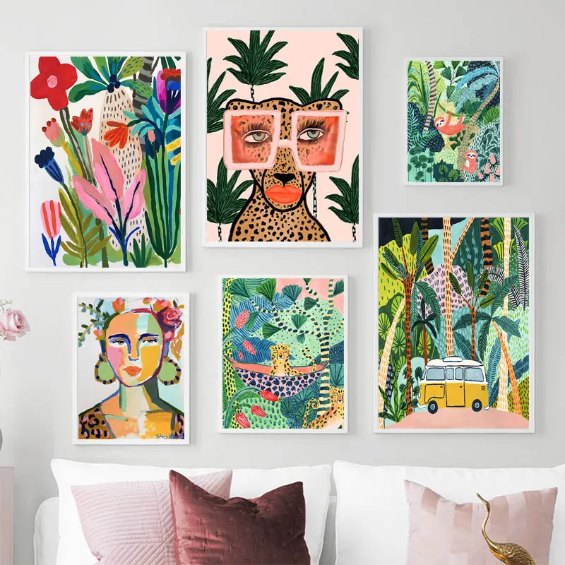 Tropisch kleurrijk meisje auto - Art Craft Girl recensie en prijs