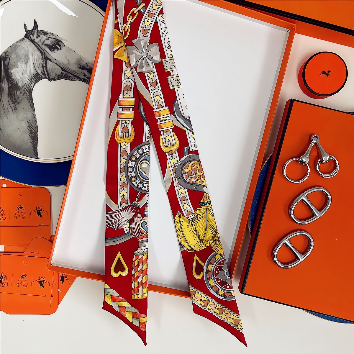 Franse nieuwe stijl sjaal hart - Art Craft Bag recensie en prijs