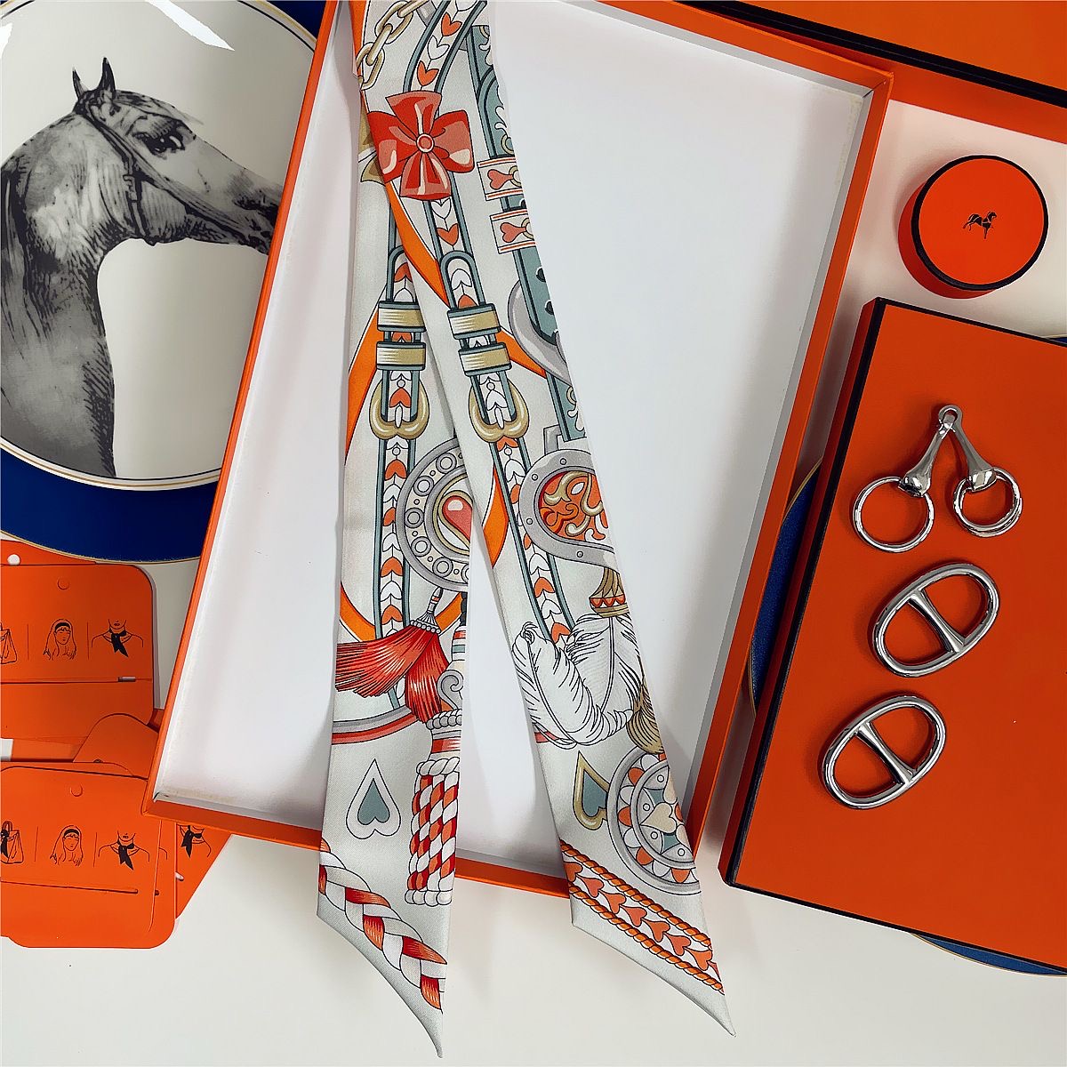 Franse nieuwe stijl sjaal hart - Art Craft Bag recensie en prijs