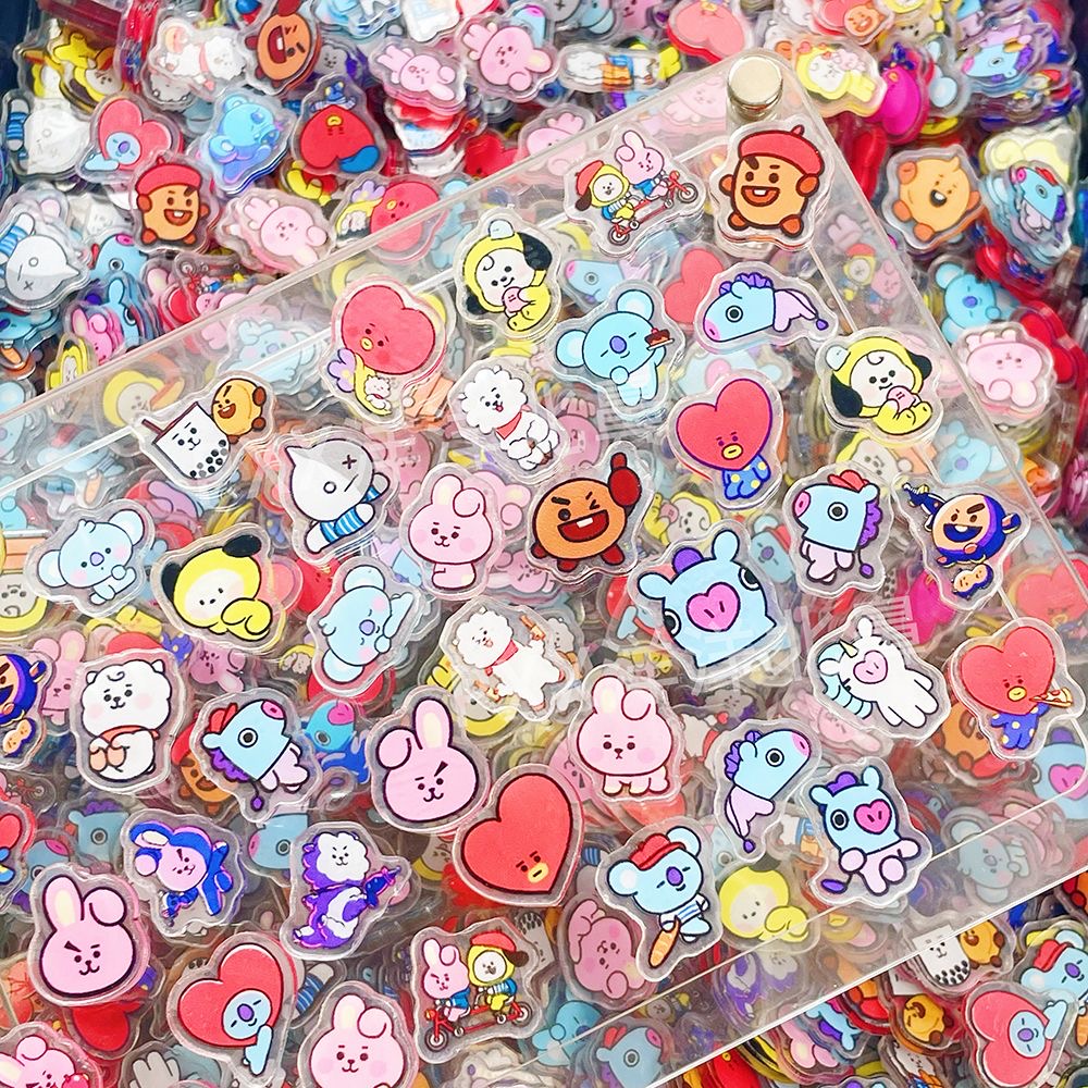 BT21 2cm exquisite acrylplaten - Art Craft Store recensie en prijs