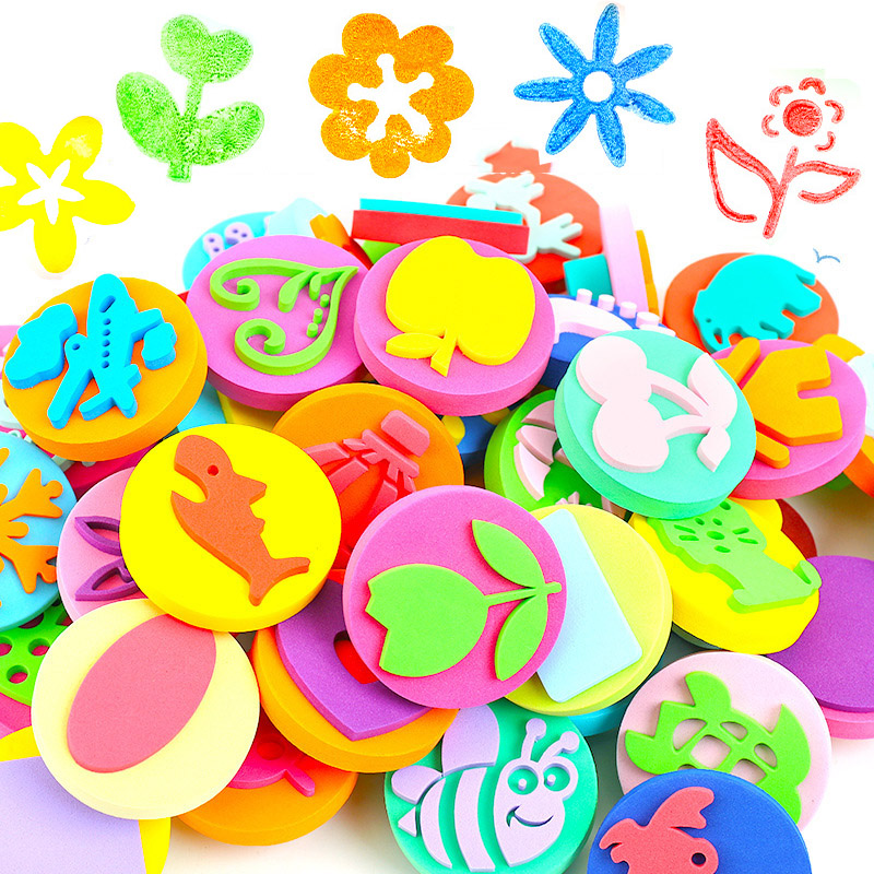 6 Stks/zak Schuimstempels Voor - Art Craft 6 Year Old recensie en prijs