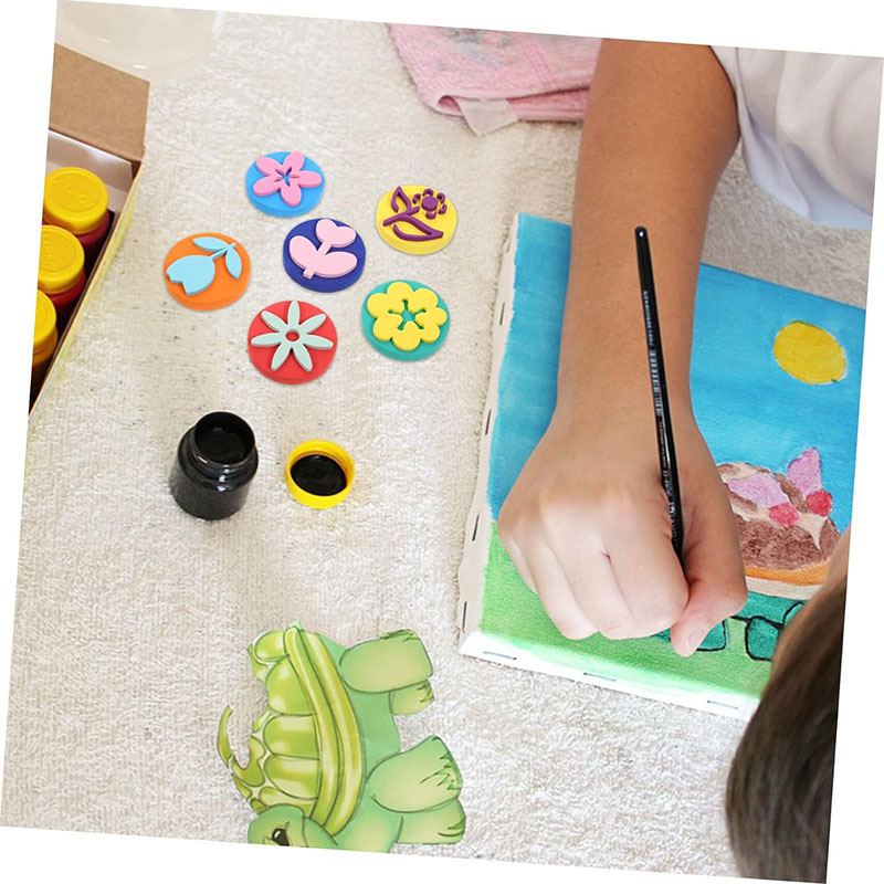 6 Stks/zak Schuimstempels Voor - Art Craft 6 Year Old recensie en prijs