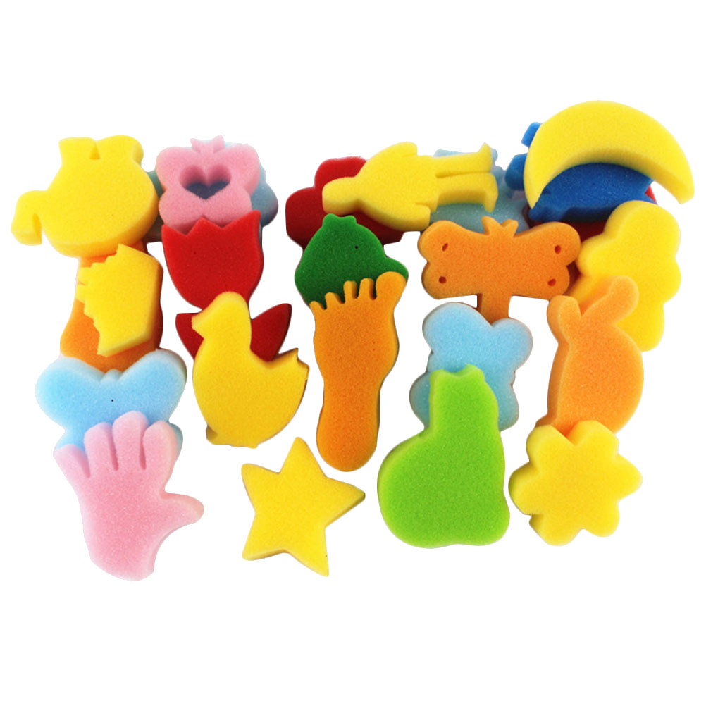 25 stuks dierensponsstempels v - Art Craft Activities For Preschoolers recensie en prijs