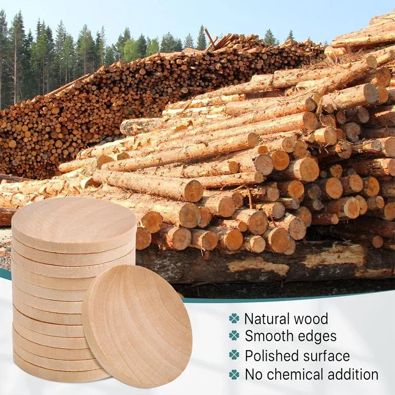 1-6cm onafgewerkt hout ronde m - Art Craft Website recensie en prijs