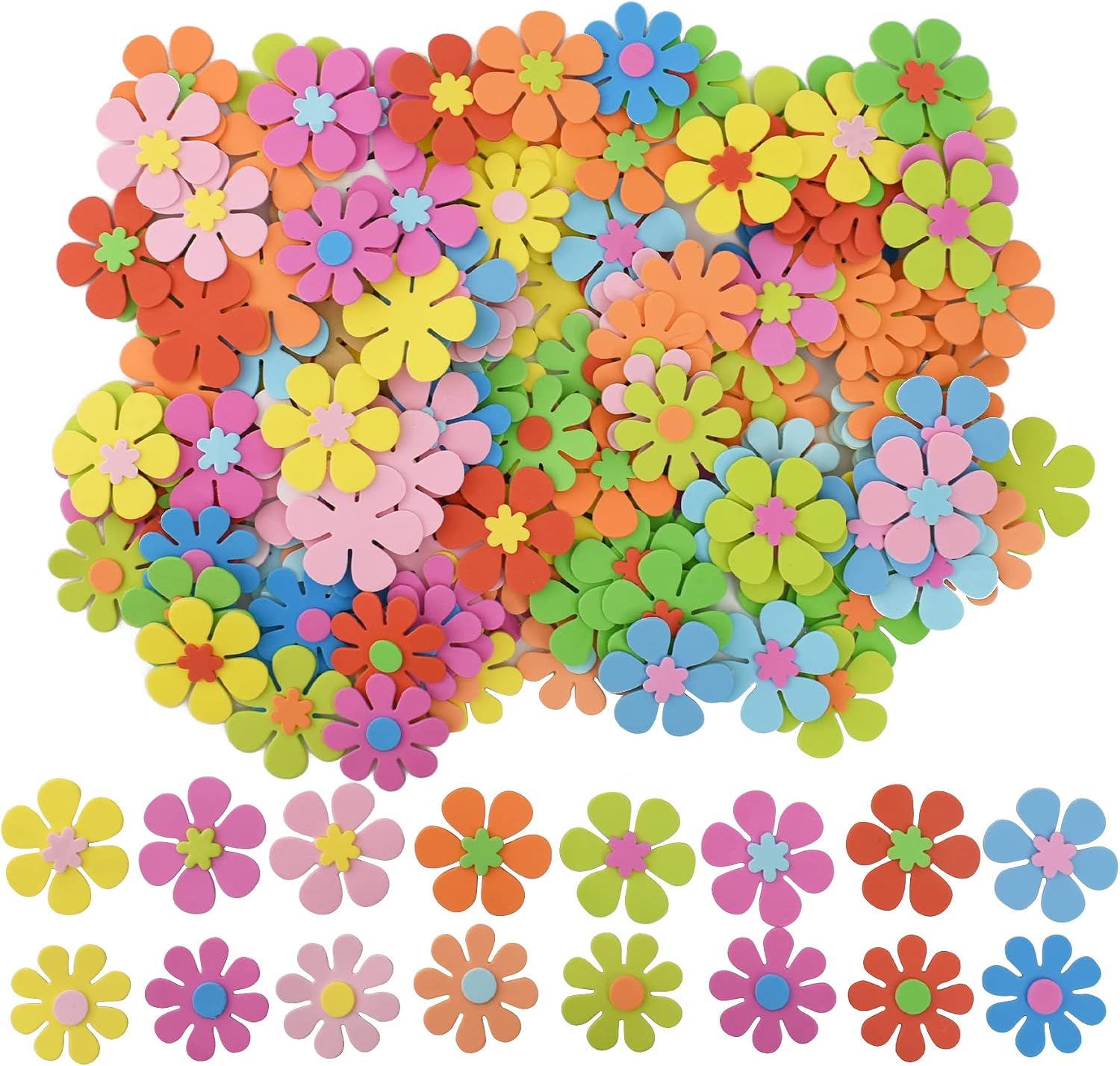 100 STUKS Nieuwe mix 3D bloeme - Art Craft Activities For Preschoolers recensie en prijs
