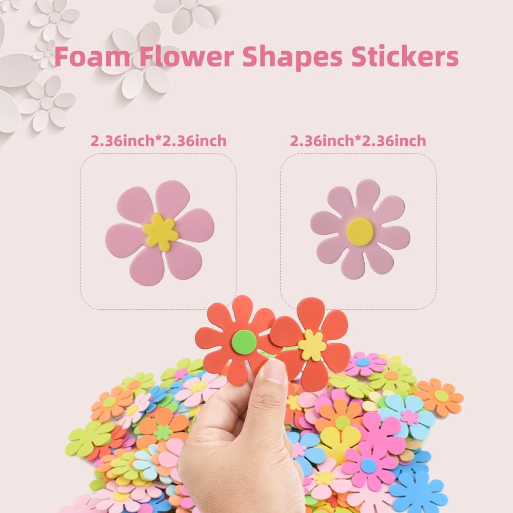 100 STUKS Nieuwe mix 3D bloeme - Art Craft Activities For Preschoolers recensie en prijs